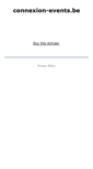 Mobile Screenshot of connexion-events.be