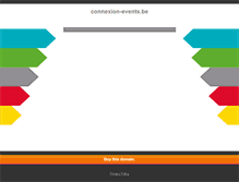 Tablet Screenshot of connexion-events.be